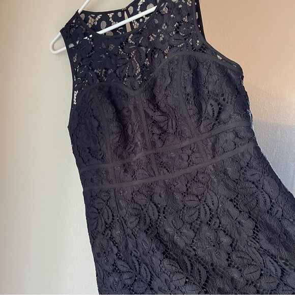 Lilly Pulitzer Juli Lace Romper Noir Size 14 - Picture 5 of 16